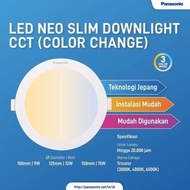 9 Watt LED Downlight - 9 Watt Tricolor LED Panel PANASONIC NEO CCT