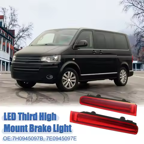 2X LED High Level Third Brake Stop Light Lamp For VW T5 T6 Transporter Caravelle 2003-2015 7E0945097