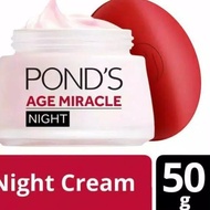 Ponds Age Miracle Night Cream 50g Ponds'n Anti Aging Night Cream 50g