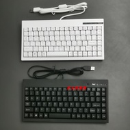 เครื่อง CNC ขนาดเล็ก USB แล็ปท็อปอุปกรณ์ควบคุมอุตสาหกรรมปาก PS2หัวกลม88คีย์คีย์บอร์ดพื้นฐานแป้นพิมพ์