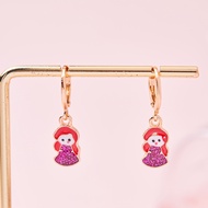 Y130 Anting Anak Titanium Anti Karat Anting Anting Anak Perempuan Kartun