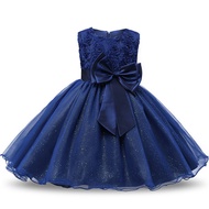 ZZOOI Girls Sequin Dress Princess Toddler Kids Baby Ruffles Tutu Bowknot Birthday Wedding Party Prom