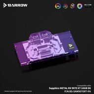 Barrow full coverage GPU Water Block for Sapphire METAL 9070XT BS-SAM9070XT-PA