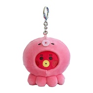 NEW 10CM BT21 Popular Anime Kawaii Cooky Tata Rj Mini Plush Keychain Pendant Ocean Friends Plush Dol