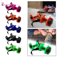 [Menolana] Roller Skate Shoes with Heel Wheels, Roller Roller Skates, Skid Pads, Kick