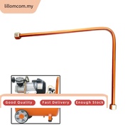 <LOMC>21Inch Aluminum Air Compressor Exhaust Tube Replacement Air Pipe Air Pump Parts