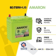 [Installation Provided] 38B20L Amaron Go | Car Battery Myvi Bezza Axia NS40ZL NS40 BateriHub