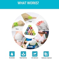 Self Adhesive Sports Wrap Bandage Breathable Cohesive Bandage Wrap Roll High Elasticity Self-Adheren