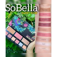SOBELLA FACE PALETTE | BLUSHER | CORECTOR | EYESHADOW | SHADING STICK🌹