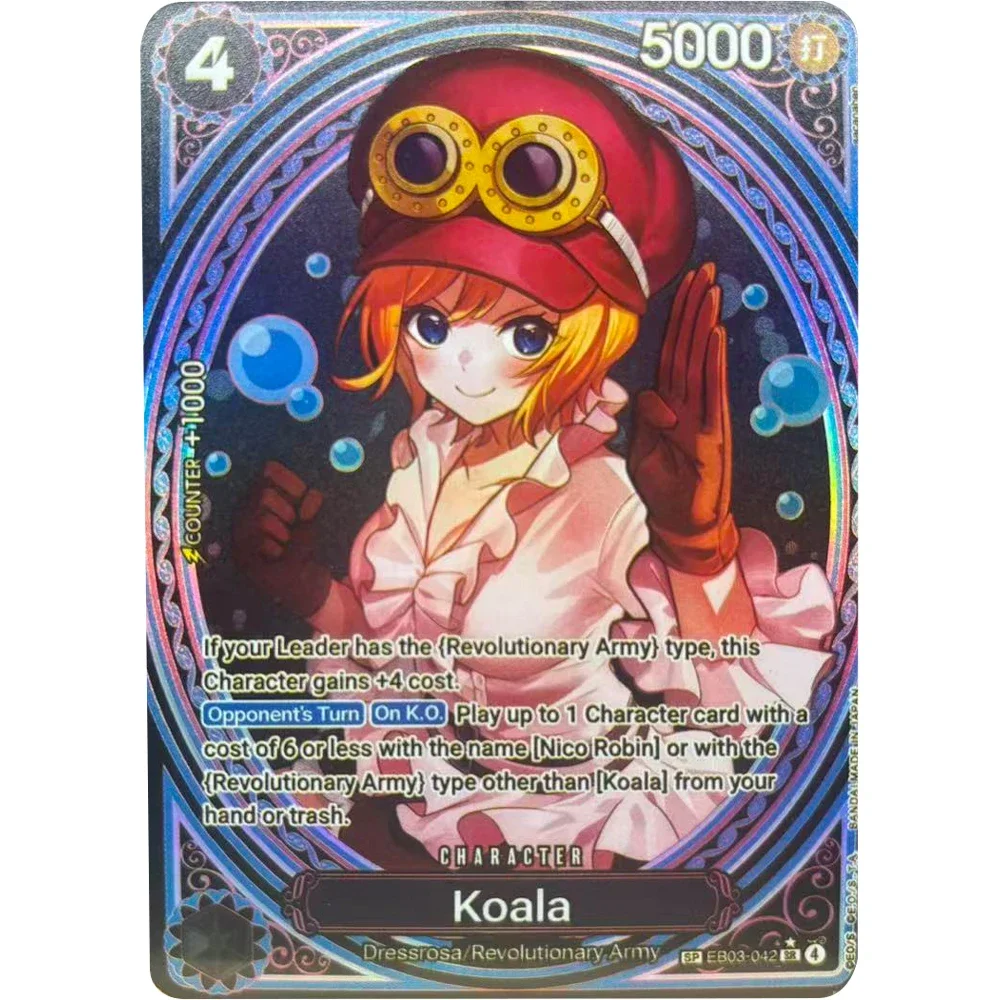 ONE PIECE Collection Cards EB03 Nami Boa Hancock SP EN High Quality DIY Self Made Game Anime Cards