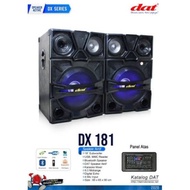 Dijual Speaker Aktif DAT 18 Inch Sepasang Dat Dx 181 Murah