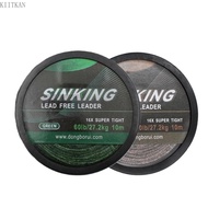 KIIK 10m 60lb Fishing Line Sinking Braided Line Tightwoven 16 Strands Braided Line Fishing Sinking H