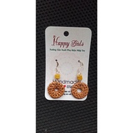 Beach earrings - beach earrings - beautiful cheap beach accessories - retro earrings