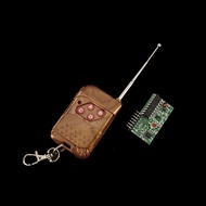 2262/2272 Four-Channel Wireless Remote Control Kit M4 Non-Locking Receiver Board with Four-Button Wi