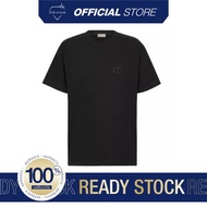 Dior CD Black Logo T-Shirt (Size XL) / Kaos Hitam Branded Original 