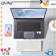 OLINI Wired Keyboard, USB Mute Computer Keyboard, Portable Lightweight 78 Keys Slim Replaceable Keyb