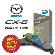 Original Bendix DB2226MKT Front Brake Pad - Mazda CX-5 CX5