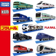 TOMY Duomei PLARAIL Pulelulu Electric Train Toy with Sound and Light, Track, Bullet Train, Shinkanse