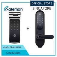 Gateman GRAB100-FH + 424G  Digital Door Lock (1 Year Local Manufacturer Warranty) ( With Installation )