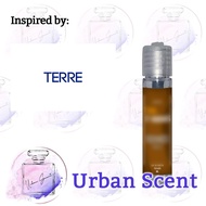 URBAN SCENT Inspired Oil Based Perfume Tester 3ml Terre