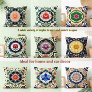 throw pillow case 18x18 16x16 20x20inches Floral Mandala Pattern cushion