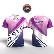 SSLG Full Sublimation Unisex Polo Shirt【FREE custom name】