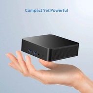【3 YearsWarranty】2025 New Mini PC Windows 11 Intel Core i9 8950HK Dual Computer WIFI 6 BT5.2 4K HD M