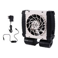 Aquarium Fish Tank Cooling Fan Adjustable Fish Tank Cooling Fan Aquarium Cooler Chiller EU Plug