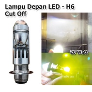 H6 Laser Headlight Style Projector TP6 Pnp Socket H6 Motor Cut Off Universal H6 Headlight