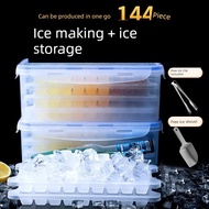 ice cube tray Commercial Ice Storage Box Frozen Ice Mold Self-made Ice Box Ice Bar with Lid Storage 