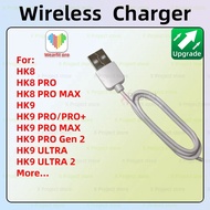 Wireless Charger For Smartwatch HK8 HK9 PRO MAX Charger HK9 PRO+ HK9 Ultra Gen 2 Smart Watch Adapter
