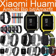 Xiaomi Huami Amazfit Bip Bit youth Watch Case Sports Silicone Strap watch band for Amazfit Bip Amaz
