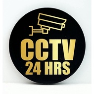 CCTV 24 HRS sign