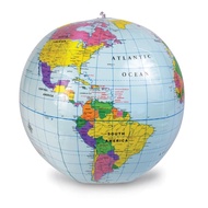 Inflatable Globe - 16” diameter - Geography History for Kids Educational Toys for Kids
