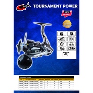 G-TECH fishing reel TOURNAMENT POWER SW 3000PG 4000PG 5000PG 8000PG Saltwater Mesin Pancing With Fre