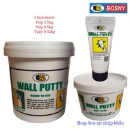 Chống thấm tường Bột bả trám khe nứt tường gỗsắtBosny Wall Putty
