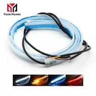 LED slim alis DRL Modul Tanam 30cm 2 mode Senja wellcome sein running universal semua motor supra ju