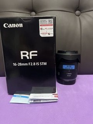 剛剛一月買 全新一樣 香港行貨有保養 2028-1 Canon RF 16-28 16-28mm f2.8 IS STM R3 R5 R6 R7  另配原裝遮光罩 額外購買