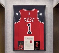 Derrick Rose 公牛隊簽名球衣連 Beckett 認證