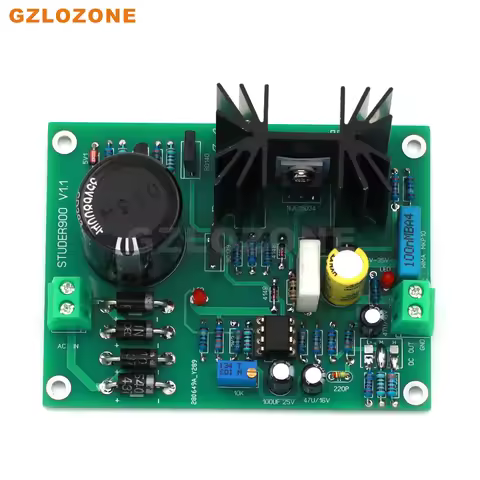 Base On STUDER 900 Circuit Power Supply DIY Kit/Finished Board For Preamplifier/DAC 5--24V