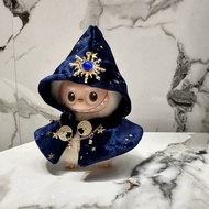 For 17cm/10.5cm Labubu V4/V3/V2/V1 Doll Mysterious Magic Costumes Cloak for Labubu 4.0 Pin for Love 