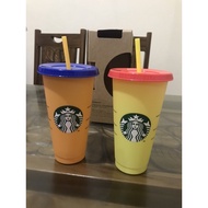 Original NEW Never Used Starbucks Color Changing reusable cup Tumbler Can Change Color OFFICIAL sbux Store Merchendise tumblr