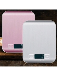 1 Pc 5kg/10kg Digital Kitchen Scale With Tare Function, Make Coffee Electronic Scale Food Scale, LCD