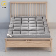 Bed Mattress Topper Floor Mattress Pad Breathable Portable Soft Futon Mattress Topper for Bedroom Fu