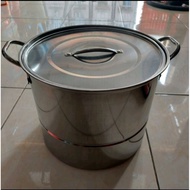 Steamer Pot Streamer Stock Pot Set Thick 24 26 28 30 cm KK - DapurKaryaMdn