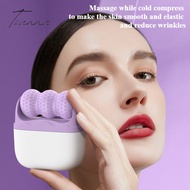 Facial Ice Compressor Ice Roller Face Ice Lattice Massage Double-head Roller