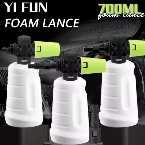 700ML Square Snow Foam Lance For Karcher High Pressure Car Clean Wash K1 K2 K3 K4 K5 K6 K7 For Lavor
