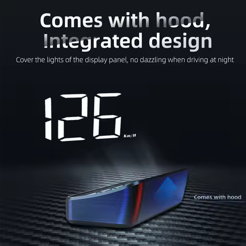 M2 HUD GPS Head Up Display Projection on Glass Auto Car Speedometer Windshield Projector Plug and Pl