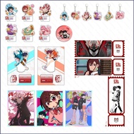 Dandadan Momo Ayase Ken Takakura Seiko Ayase laser ticket keychain stands plate holder badge