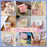 Casing Cover For Airpods 1/2/Airpods Pro/Airpods Pro 2/Airpods 3 TPU Earphone Protective Case Soft And Anti-Fall +Keychain